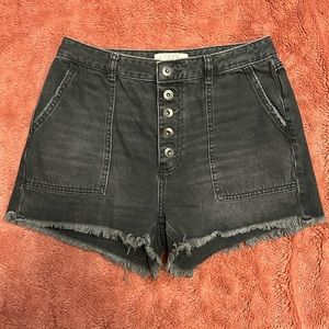 Free People We The Free Button Fly Shorts